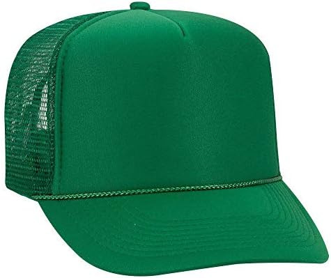 OTTO Polyester Foam Front 5 Panel High Crown Mesh Back Trucker Hat | Amazon (US)