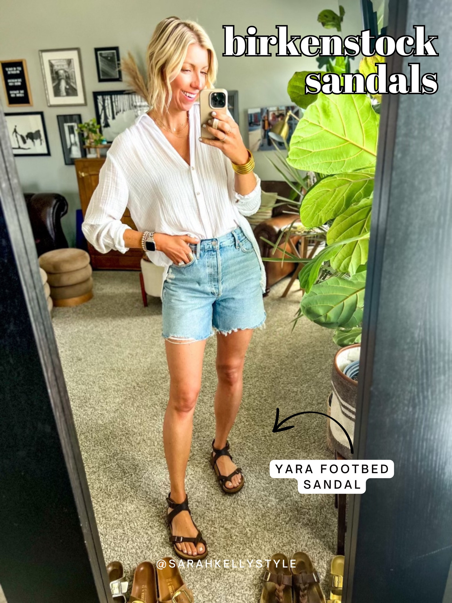 Rounding up my favorite Birkenstock sandals, Yara Footbed Sandal, Gizeh Braid Sandal, Madrid Big Buckle Slide Sandal, Arizona Sandal #SarahKellyStyle #Birkenstocks #SummerSandals

#LTKstyletip #LTKshoecrush #LTKFind