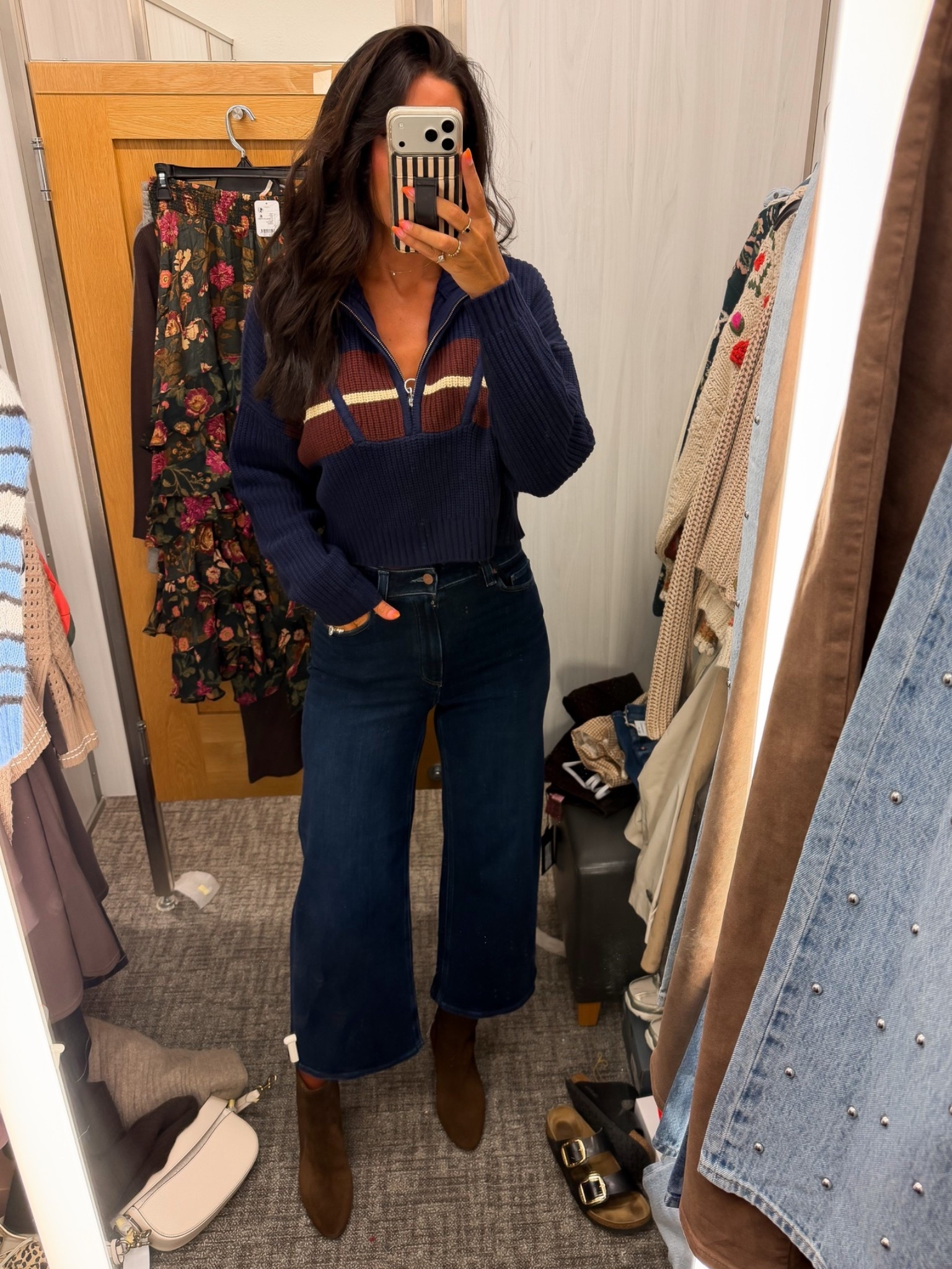 Small sweater and jeans are true to size

#LTKootd