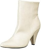 DV Dolce Vita Women's BOSS Ankle Boot, White Stella, 8.5 M US | Amazon (US)