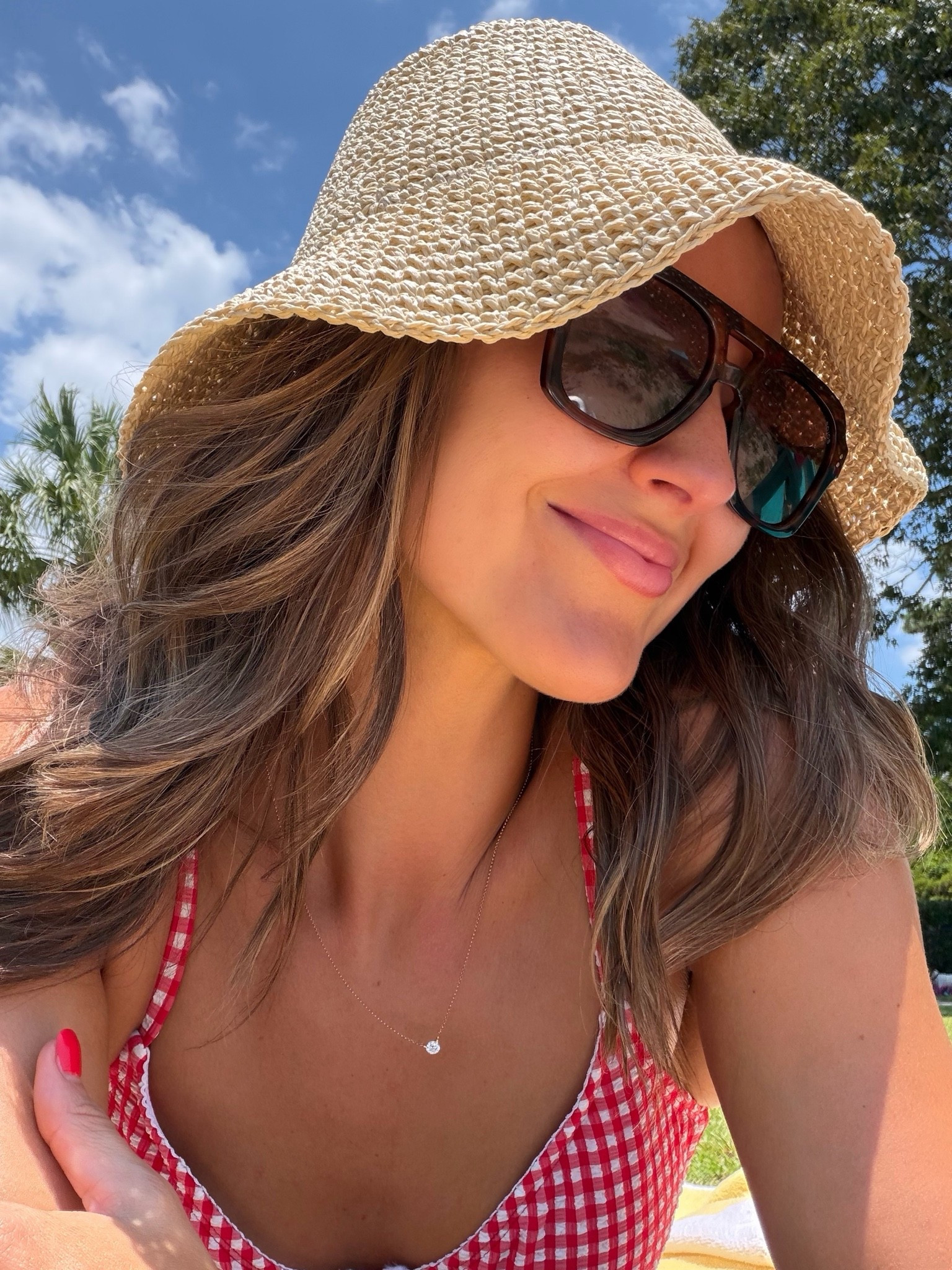 Never guess where this woven bucket hat is from!