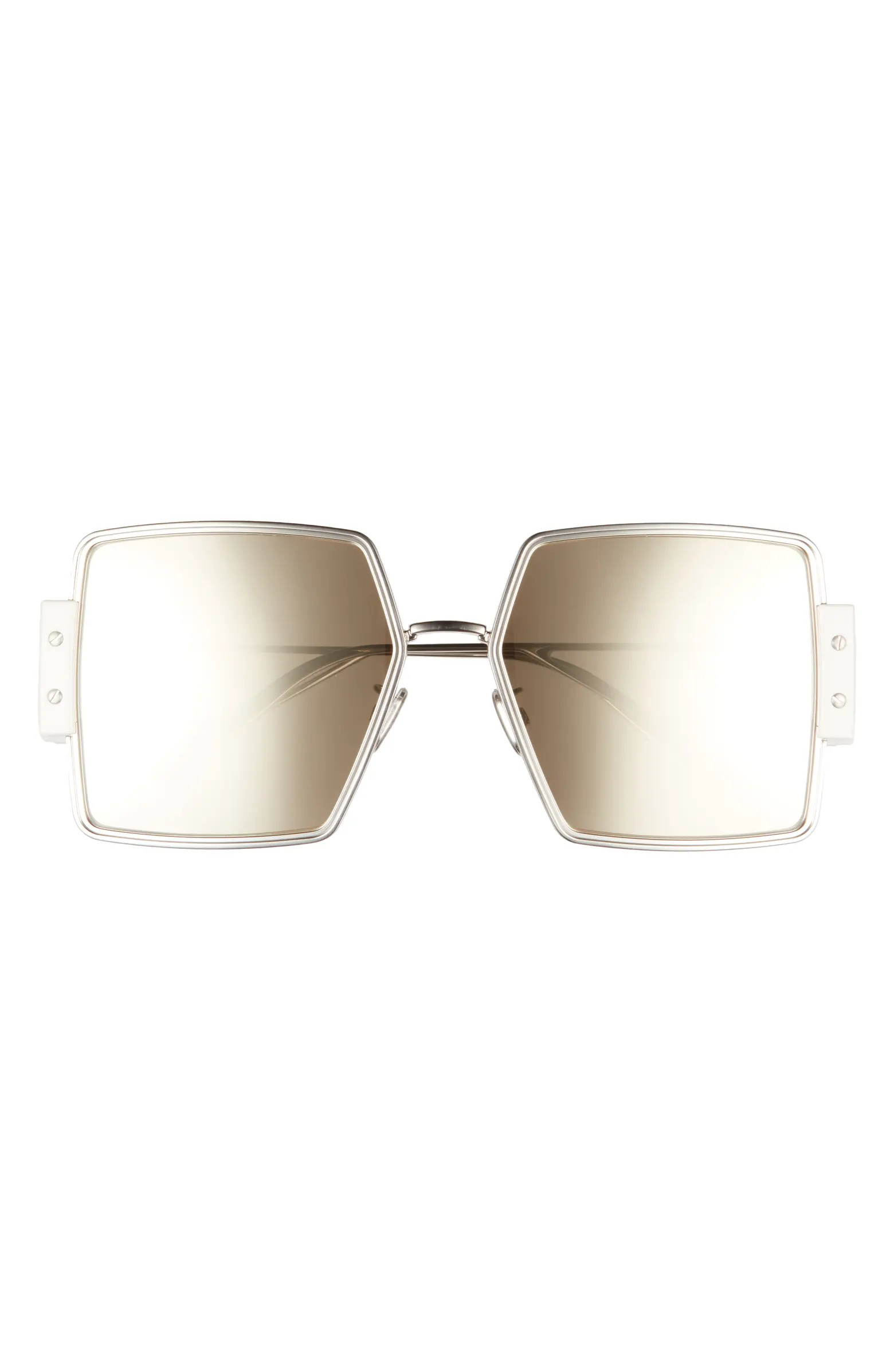 30Montaigne 57mm Mirrored Square Sunglasses | Nordstrom