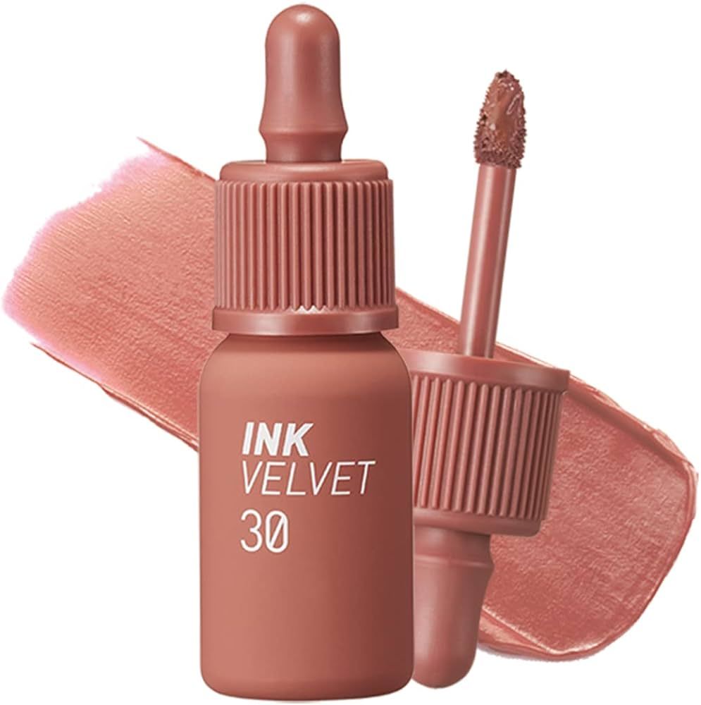 Peripera Ink the Velvet Lip Tint, Liquid Lip (0.14 fl oz, 030 CLASSIC NUDE) | Amazon (US)
