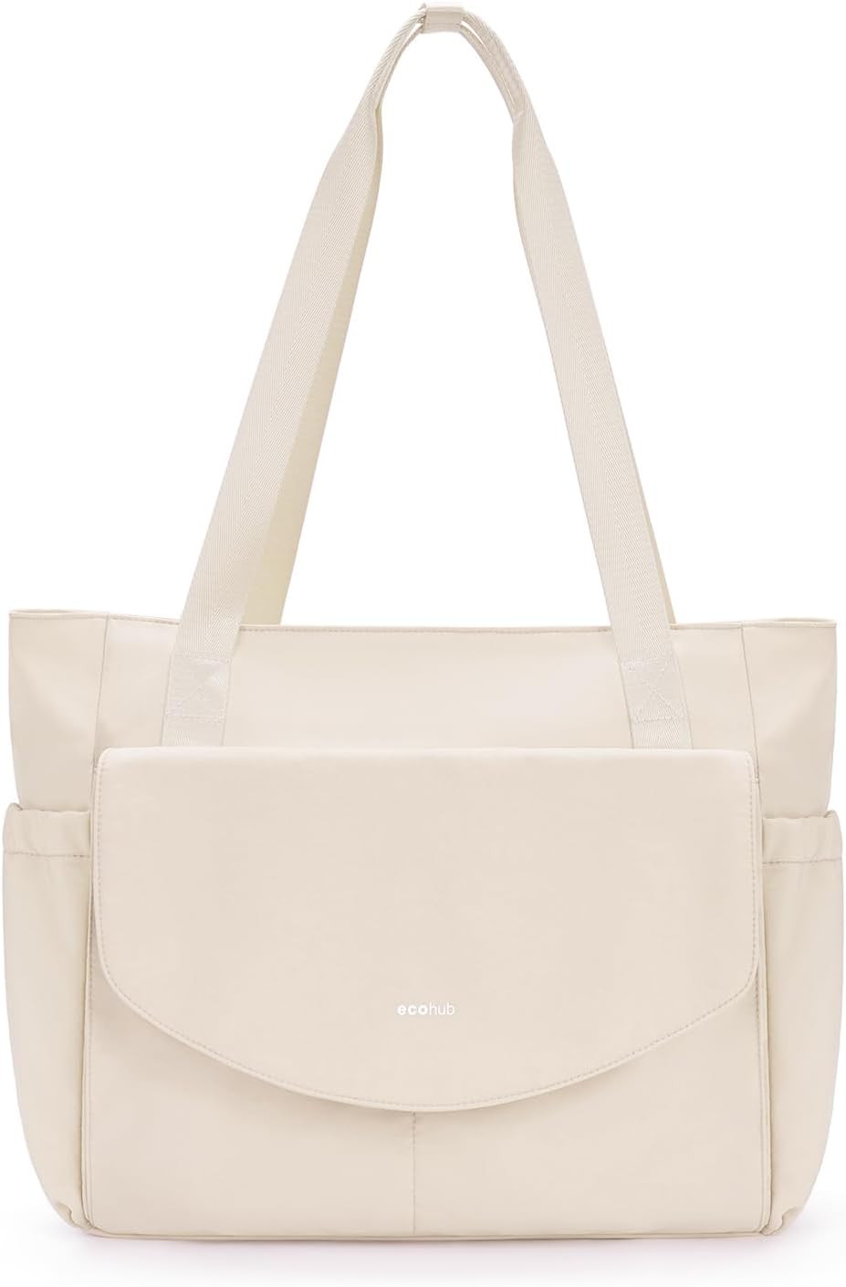 ECOHUB Tote Bag for Women Work Tote Bag with Laptop Compartments Lightweight Shoulder Bag Handbag for Travel College Teacher | Amazon (US)