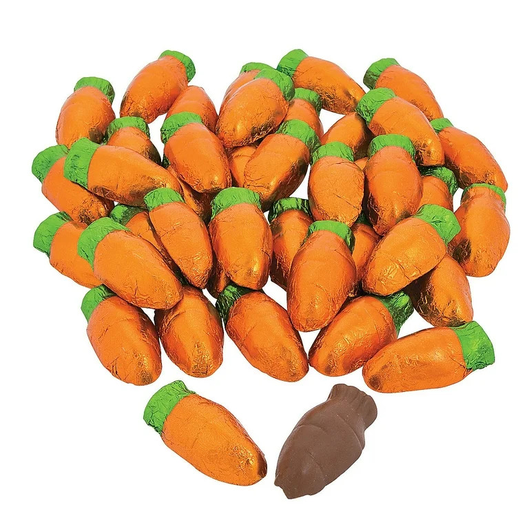 Fun Express - Chocolate Carrots for Easter - Edibles - Chocolate - Non Branded Chocolate - Easter... | Walmart (US)