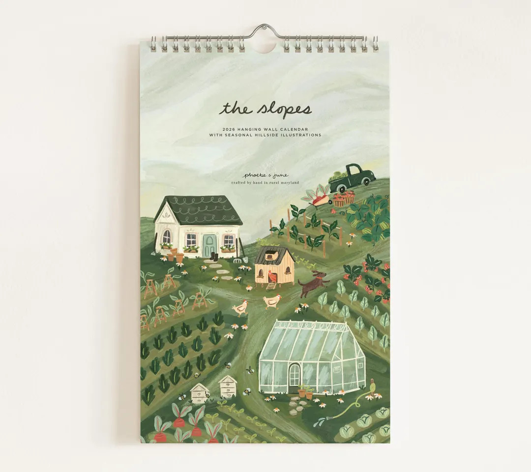 2026 Slopes Monthly Wall Calendar | Etsy (US)