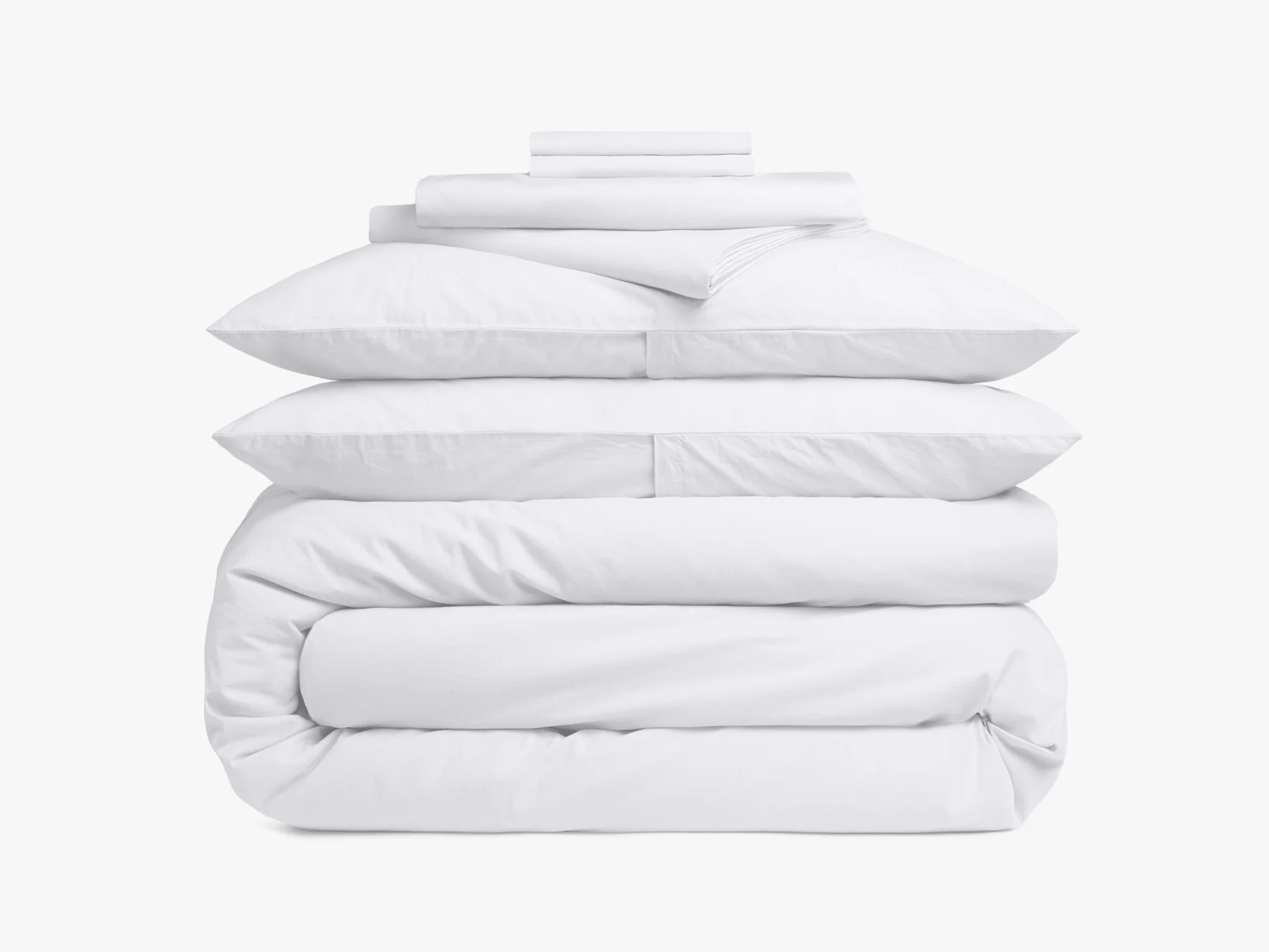 Percale Bundle - White K/CK | Parachute