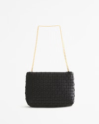 Women's Mini Vegan Leather Chain Bag | Women's Accessories | Abercrombie.com | Abercrombie & Fitch (US)