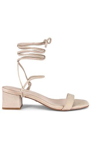 Knot Heel in Nude | Revolve Clothing (Global)