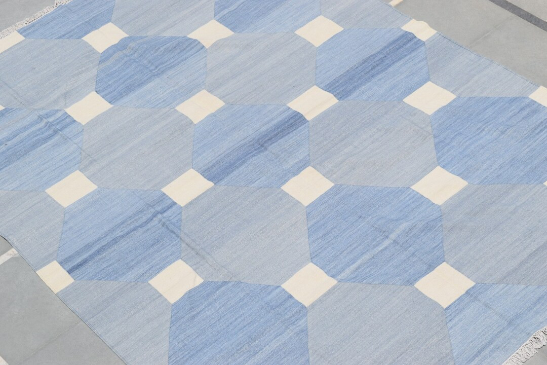 10x19.5 FT Home and Living Room Rug, Kitchen & Dining Table Rug, Handmade Custom Wool Rug, Custom... | Etsy (US)