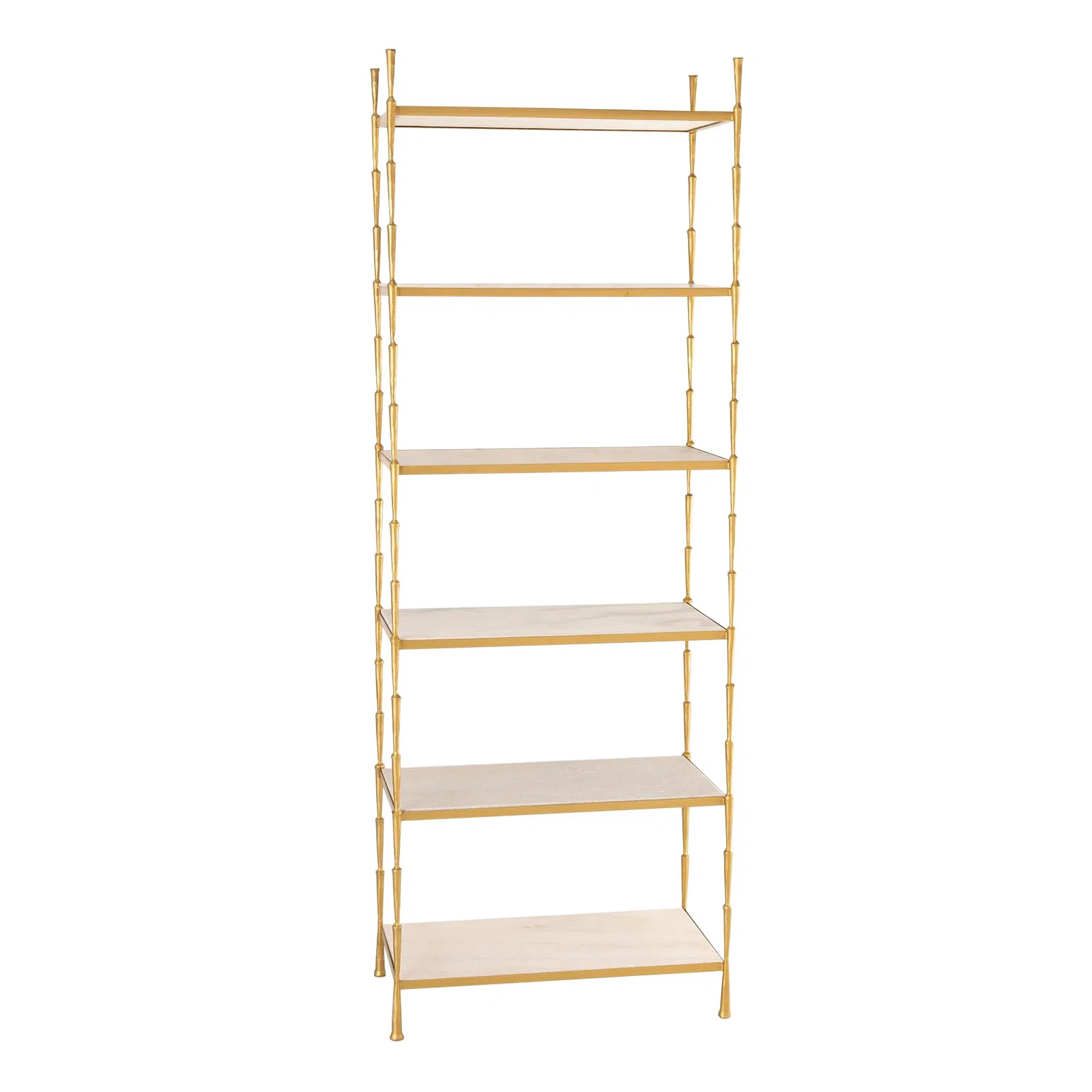 Spike Etagere- w/White Marble | Perigold