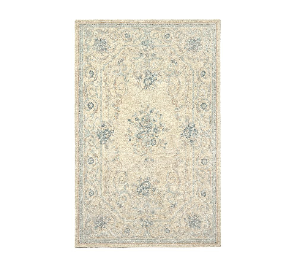 LoveShackFancy Rose Rug | Pottery Barn (US)
