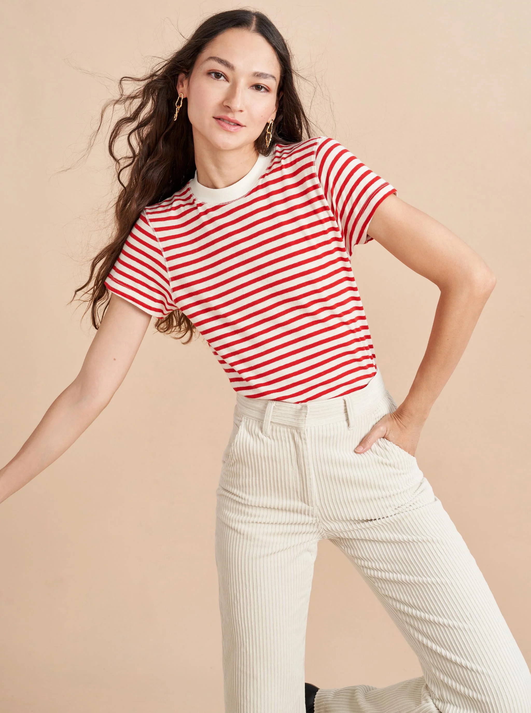 Striped Molly Tee | La Ligne NYC | La Ligne