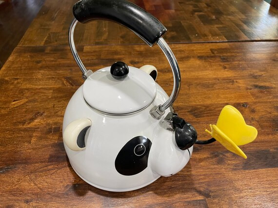 1994 Kamenstein Panda Bear and Butterfly Tea Kettle | Etsy | Etsy (US)