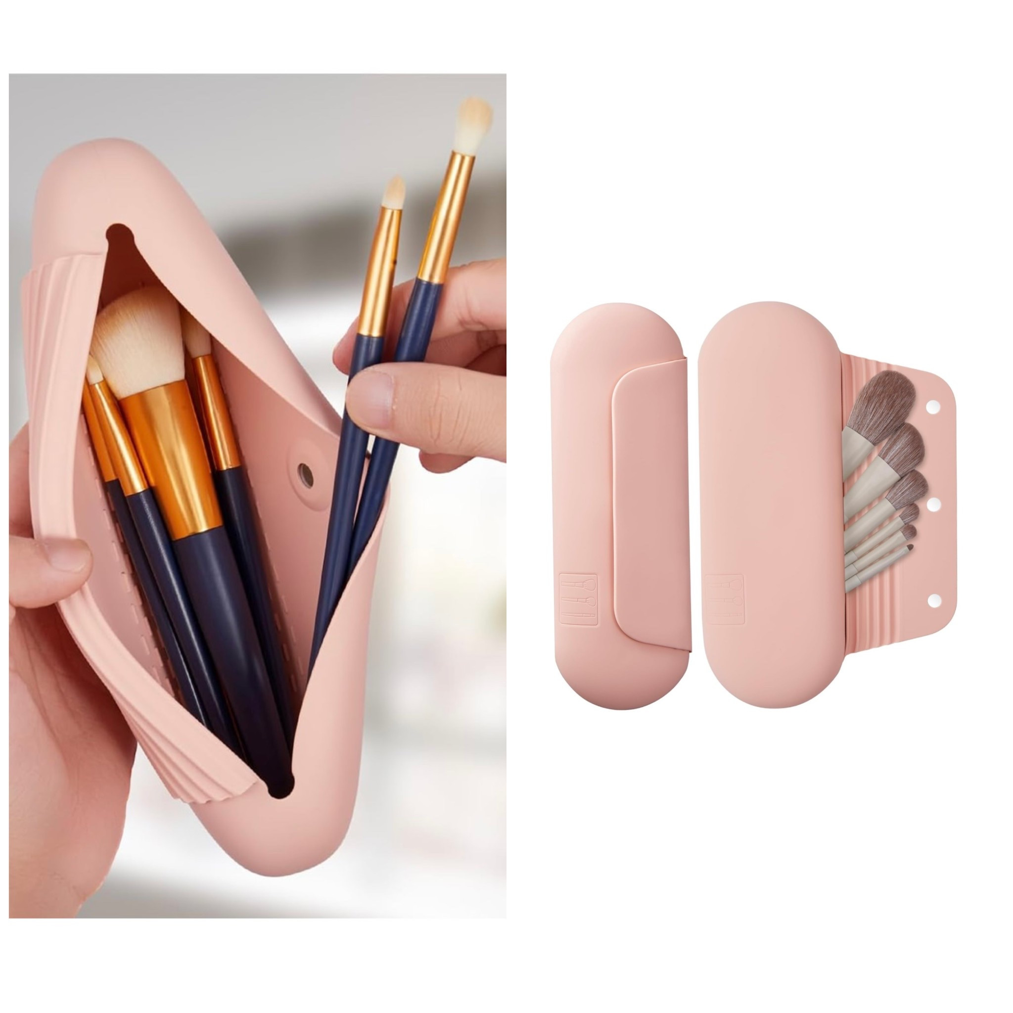 A great way to keep your makeup brushes clean is the small case 

#LTKBeauty