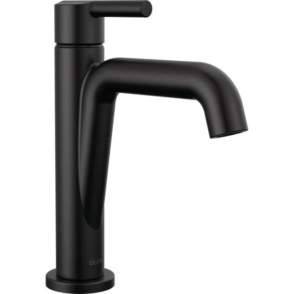 Nicoli Single Hole Bathroom Faucet with Drain Assembly, Single Handle Bathroom Sink Faucet | Wayfair North America