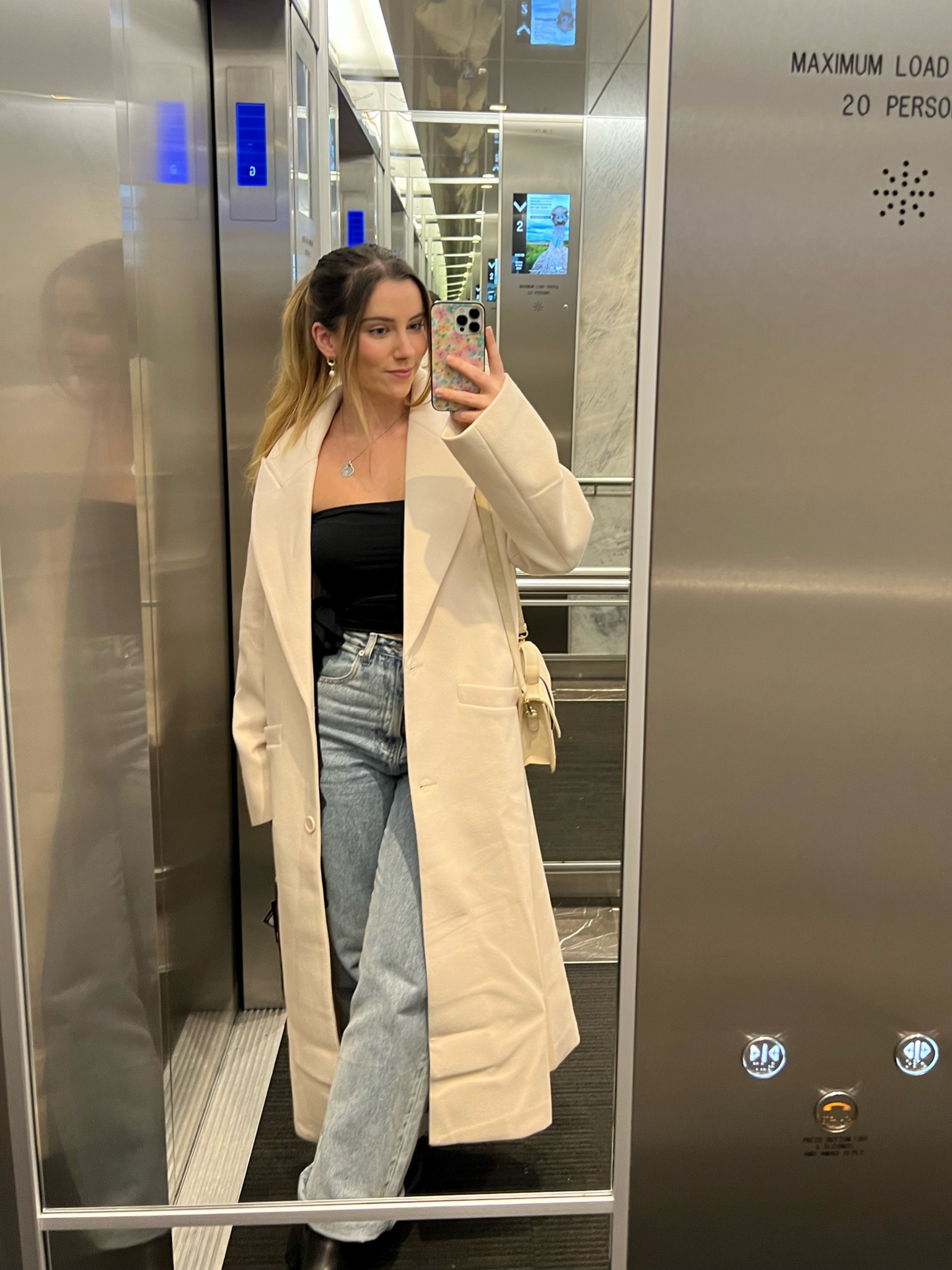 rainy day ootd 🌧️ 
top: “mad at me strapless top” from White Fox 
jeans: “long way to go high rise straight leg jeans” from White Fox. Code ASHLEETIKTOK
Coat and boots linked

#LTKstyletip #LTKSeasonal #LTKaustralia
