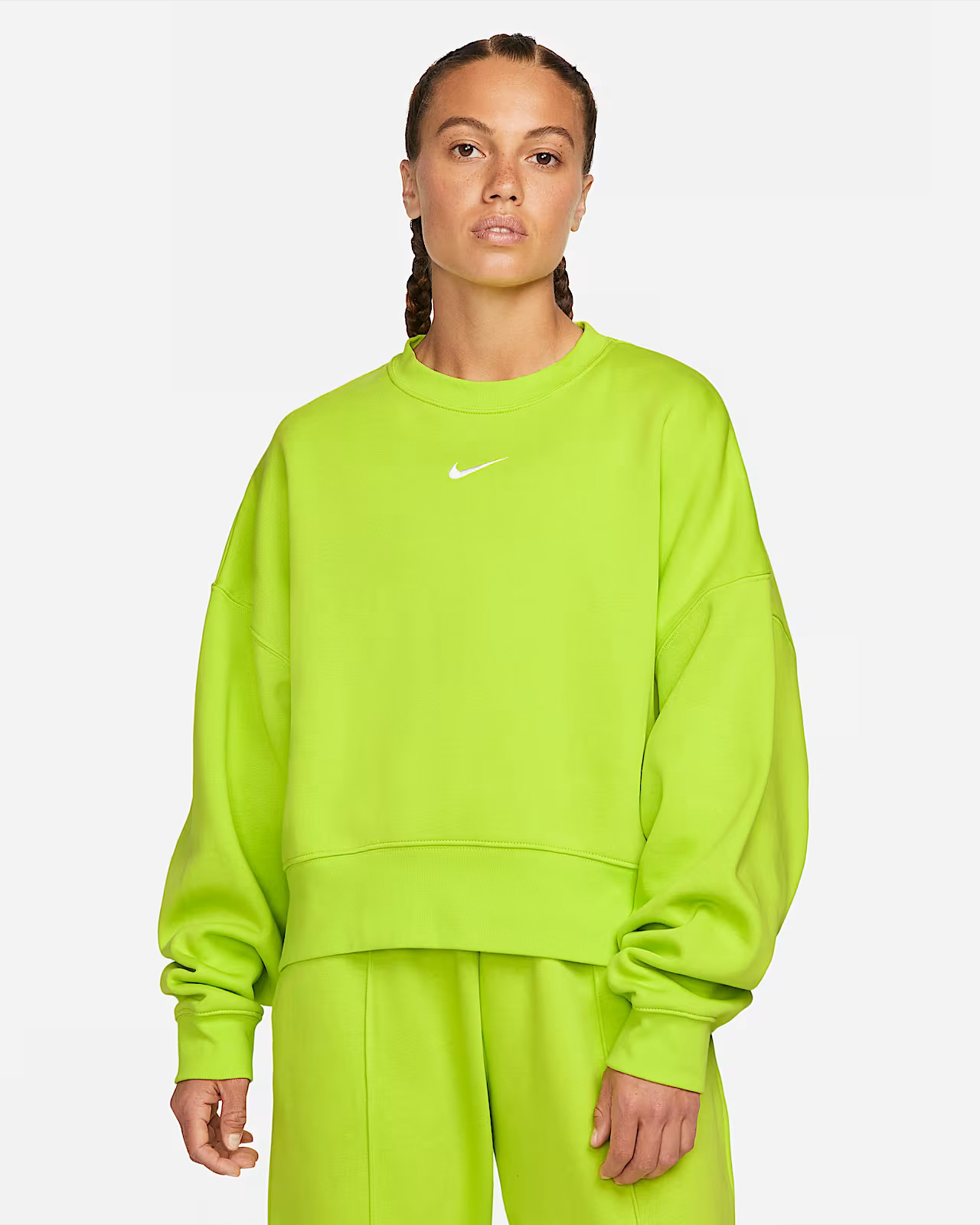 Nike Sportswear Collection Essentials Women's Oversized Fleece Crew Sweatshirt. Nike.com | Nike (US)