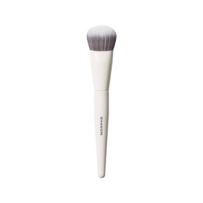 Morphe Slanted Cream & Liquid Bronzer Brush - M242: Vegan, Wooden Handle, Synthetic Bristles | Target