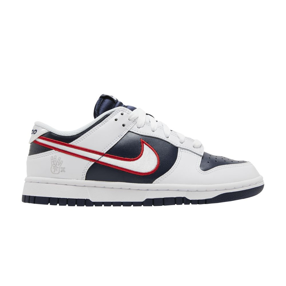 Nike Wmns Dunk Low Premium 'Houston Comets Four Peat' | Blue | Women's Size 11 | GOAT