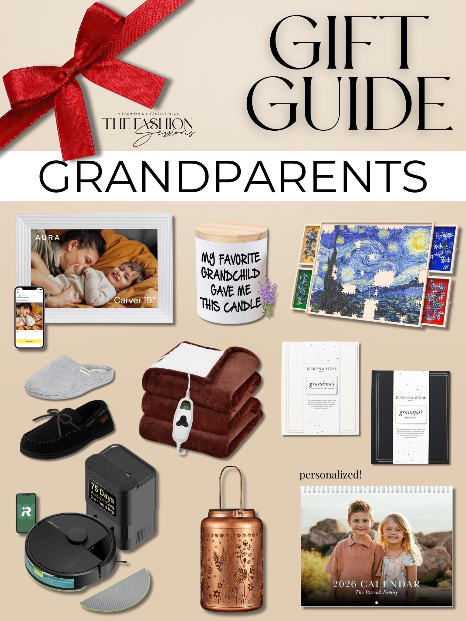 A thoughtful collection of gifts curated for the grandparents in your life! ❤️

#LTKFindsUnder50 #LTKGiftGuide #LTKFamily
