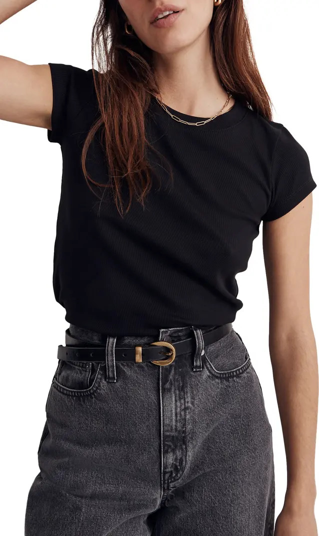 Brightside Rib T-Shirt | Nordstrom