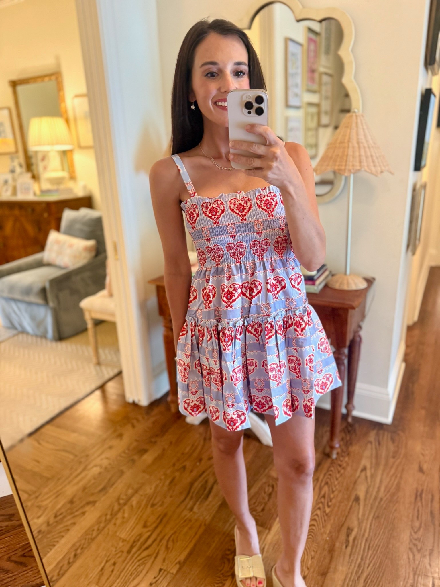 The smocking details on hill house dresses is what I LOVE about them! So comfortable and cute!!!

#LTKTravel #LTKgrwm #LTKootd