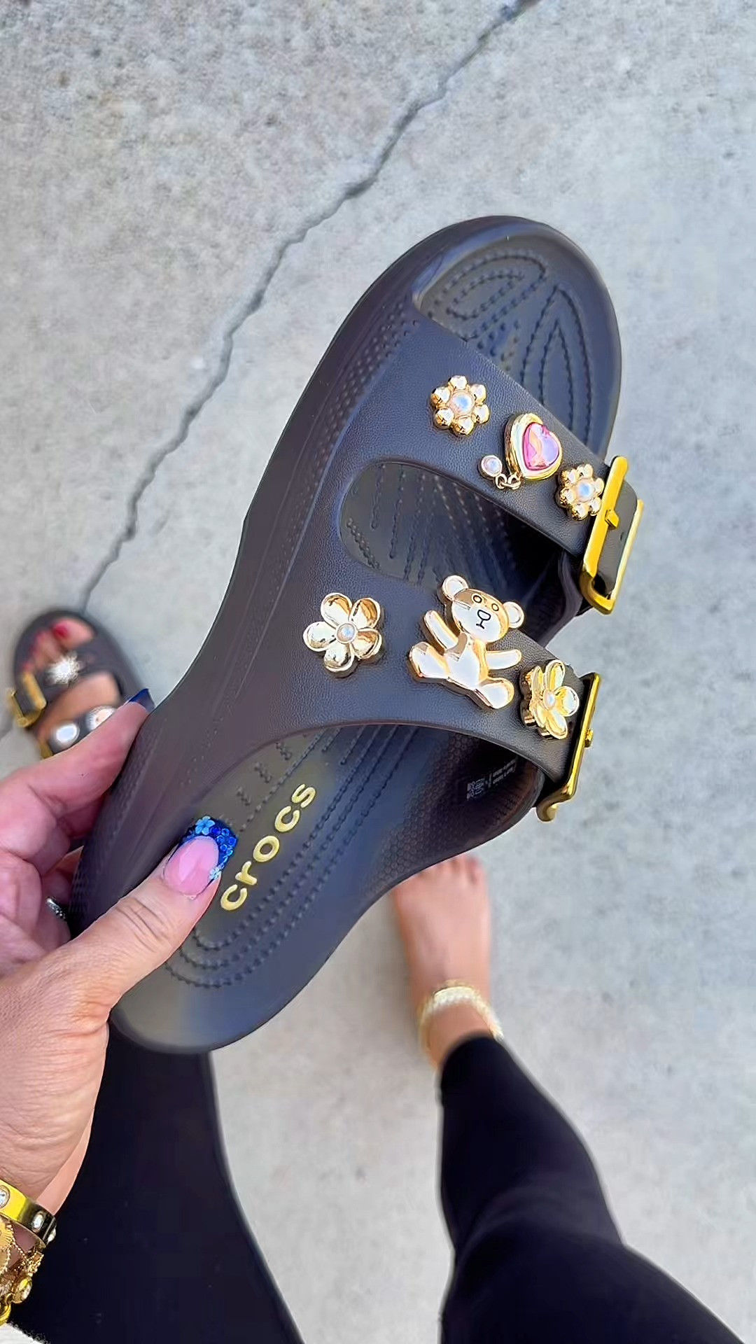 I’m obsessed with the new espresso and frappe color Saturday sandals! #crocs #crocssandals #crocssaturday #ad #summersandals  

 #LTKootd #LTKWorkwear #LTKTravel