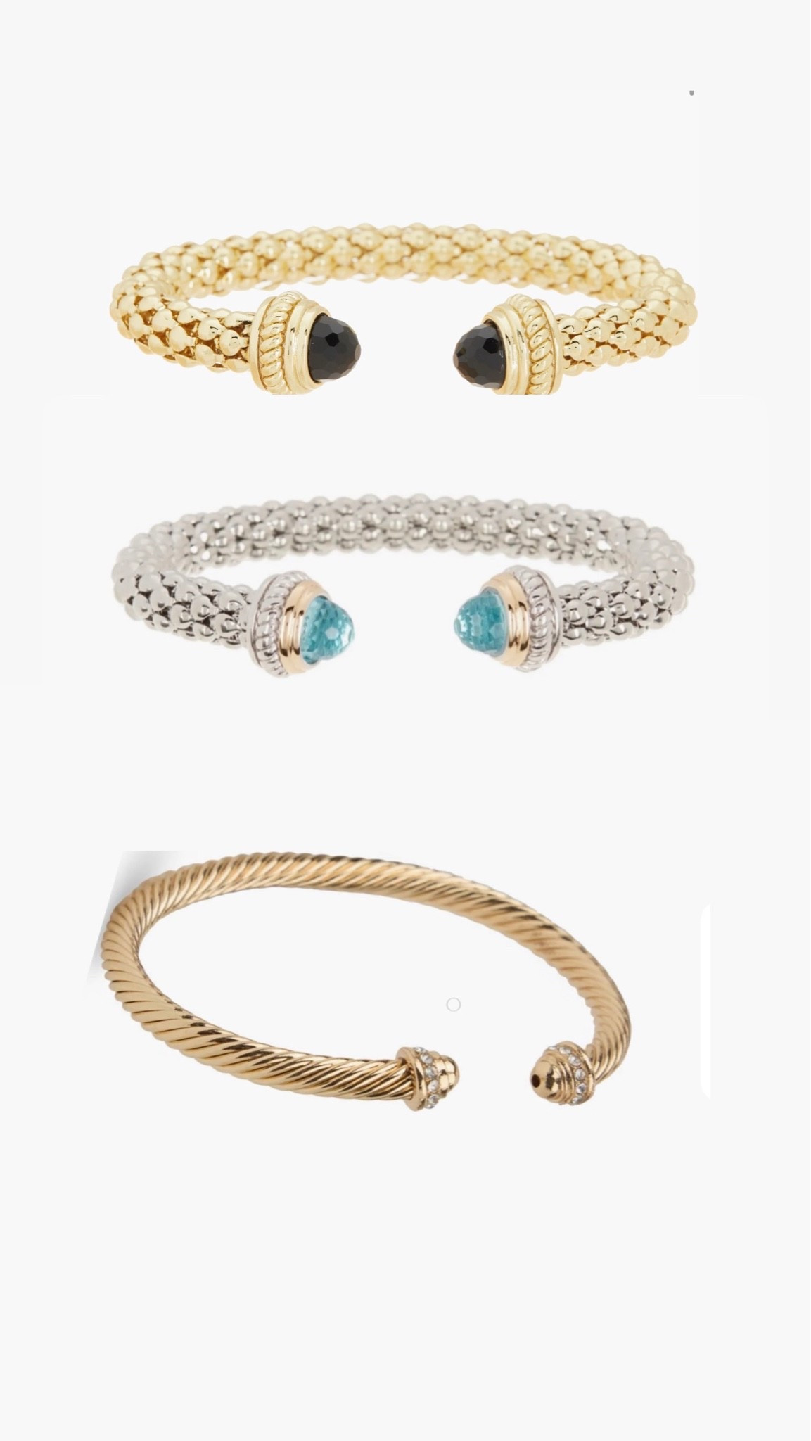 Get this stackable bracelet stack for less #inspiredjewlery #davidyurman #bracelets #braceletstack

#LTKgiftsforher

#LTKootd #LTKSaleAlert