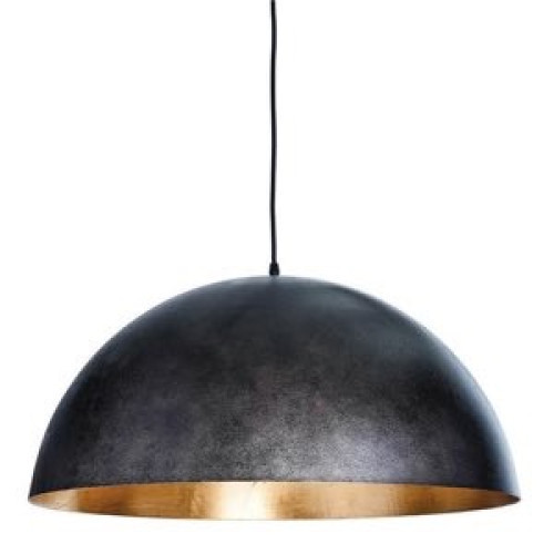 Regina Andrew Sigmund Pendant Large, Black and Gold | Gracious Style