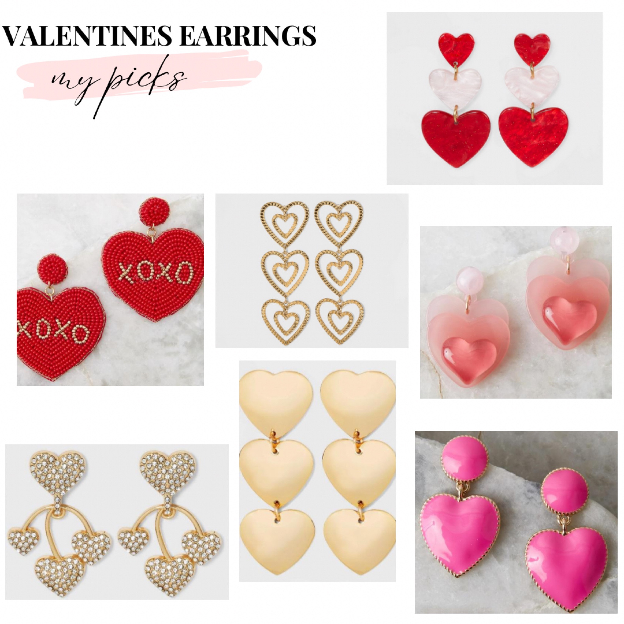 Valentine’s Day earring finds! 💋♥️

#valentinesday #jewlery #valentinesearrings #accessories 

#LTKSeasonal #LTKGiftGuide #LTKunder50