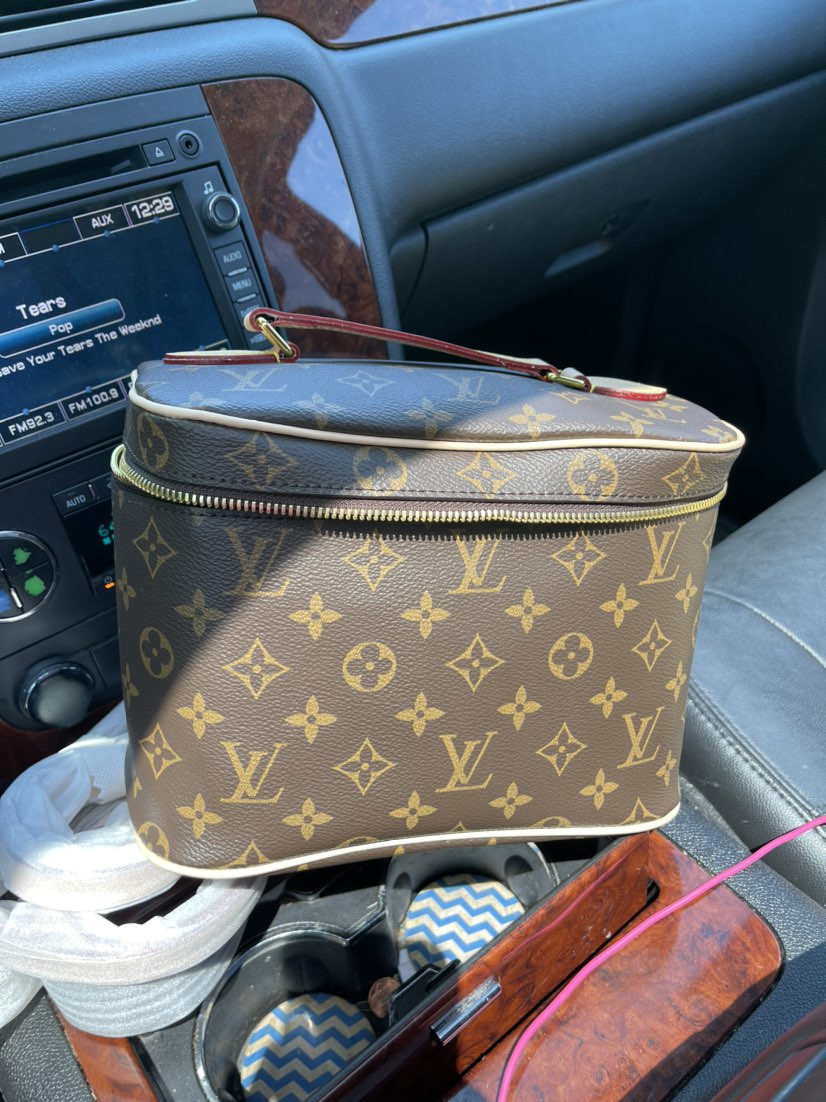 2021 Top High Quality Women Cosmetic Bag Genuine Leather Makeup Bags Make Up Box Large Travel Org... | DHGate