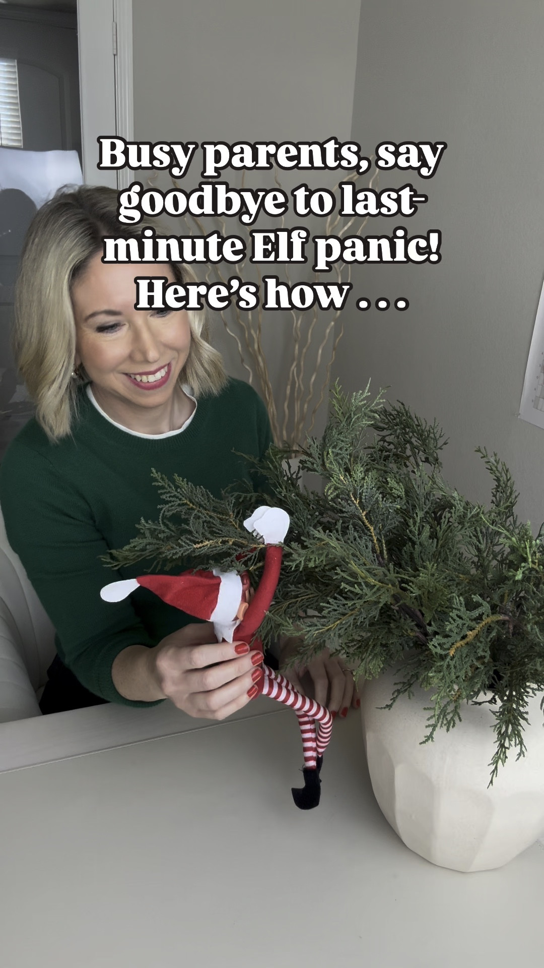 🎄✨ As a mom, I know the stress that comes with creating a magical holiday season, especially when it comes to the Holiday Elf tradition. That’s why I created this course—to make it EASY and STRESS-FREE for busy parents to enjoy every moment. From printables to planning tools, tips, and troubleshooting, you’ll have everything you need to make your Elf setups fun and memorable. Plus, there are 5 exclusive bonuses to add even more magic! The best part? You won’t be scrambling for supplies! 

You can find course info & sign up here (copy link and  paste into new browser): https://janine-gravino-s-school.teachable.com/p/magical-holiday-elf-traditions-made-easy

Leave me a comment or ask any questions in the comments!  

And outfit linked below!


—————————————————————-

Outfit details: 
Quince sweater size XS
Tee - sized up to a medium
Jeans true to size - size 26 short
Linked socks and Mary Jane flats I’m wearing as well

Holiday elf has Velcro hands to make setups flexible so hands can be together or apart.  We also have the popular brand Elf and that elf can’t lay on its belly as easy as this exact one I have linked.

#ltkfamily #ltkkids #ltkfindsunder100 #ltkfindsunder50 #ltkshoecrush #ltksalealert #ltkseasonal #ltkhome #ltkover40

#LTKKids #LTKHoliday #LTKWatchNow