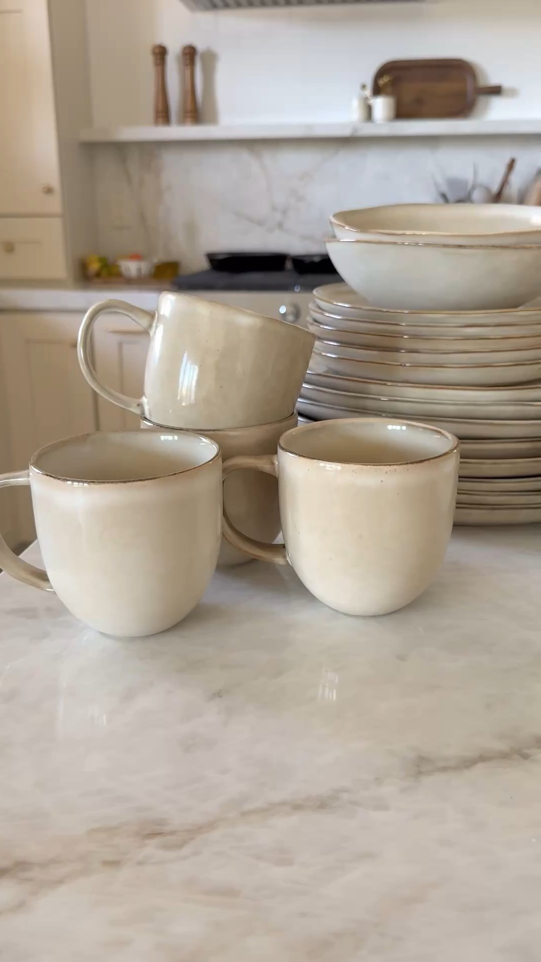 Obsessed with these dishes!! They are the prettiest! 

The organic shape is my favorite but I love that they don’t scratch or chip along with being dishwasher/microwave safe. 

Modern Organic | Kitchen Makeover | Kitchen Decor | Interior Design | Interior Decor | Home Styling | Kitchen Reno | Dishes
•
•
🤎 Share and follow House.on.TeelHill for more home design and styling! 
•
•
#homedesign #kitchenrenovation #homemakeover #kitchendesign #kitchentransformation

#LTKSeasonal #LTKHome #LTKSaleAlert