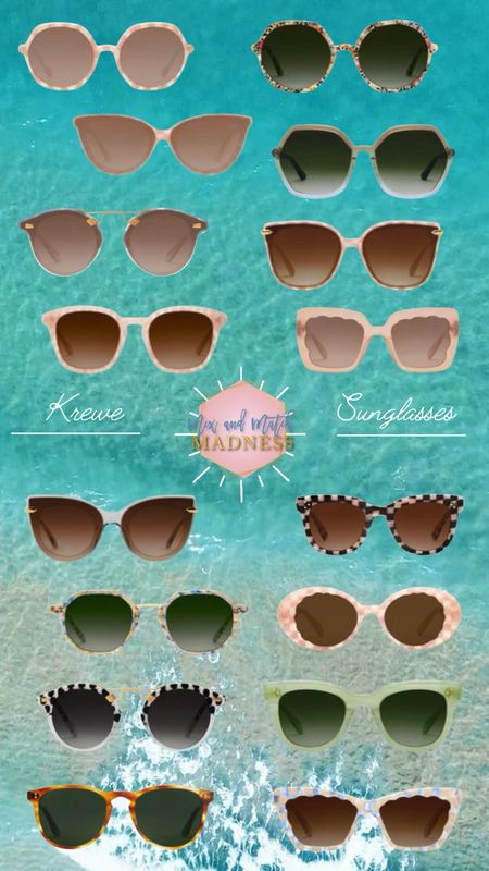 The sun is shining 🌞 these are some of my favorite sunglasses from KREWE. They have so many fun styles 

#LTKSeasonal #LTKstyletip #LTKFestival