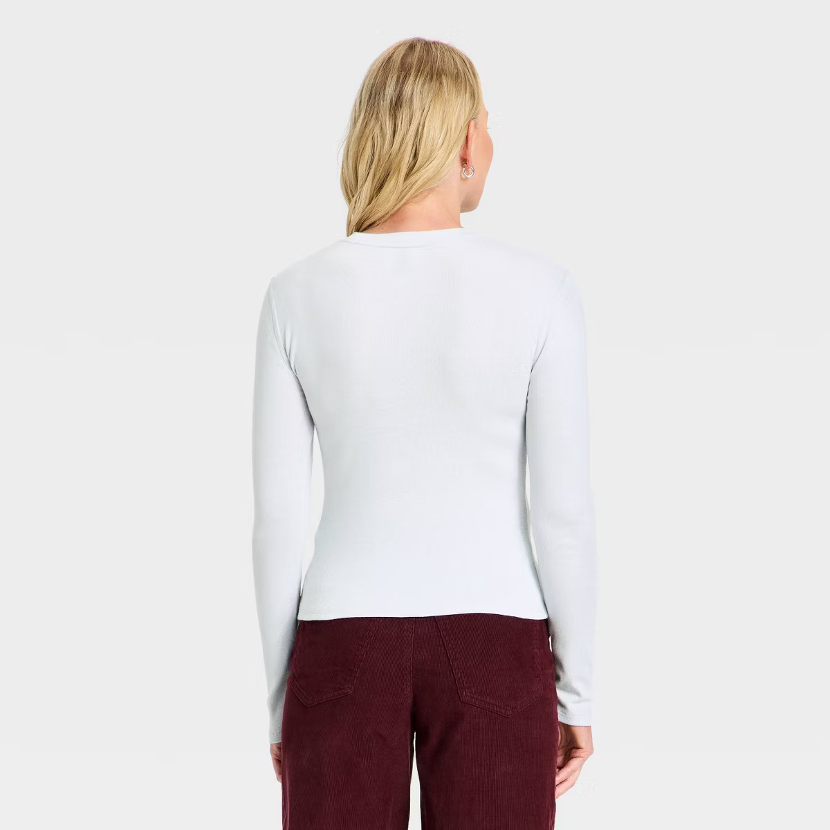 Women's Long Sleeve Slub T-Shirt - Universal Thread™ | Target
