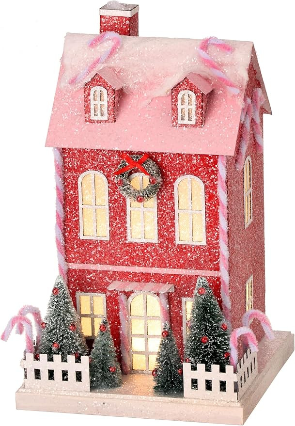 Regency International LED Battery/Timer Cardboard Candy Lane House (12-inch) | Amazon (US)