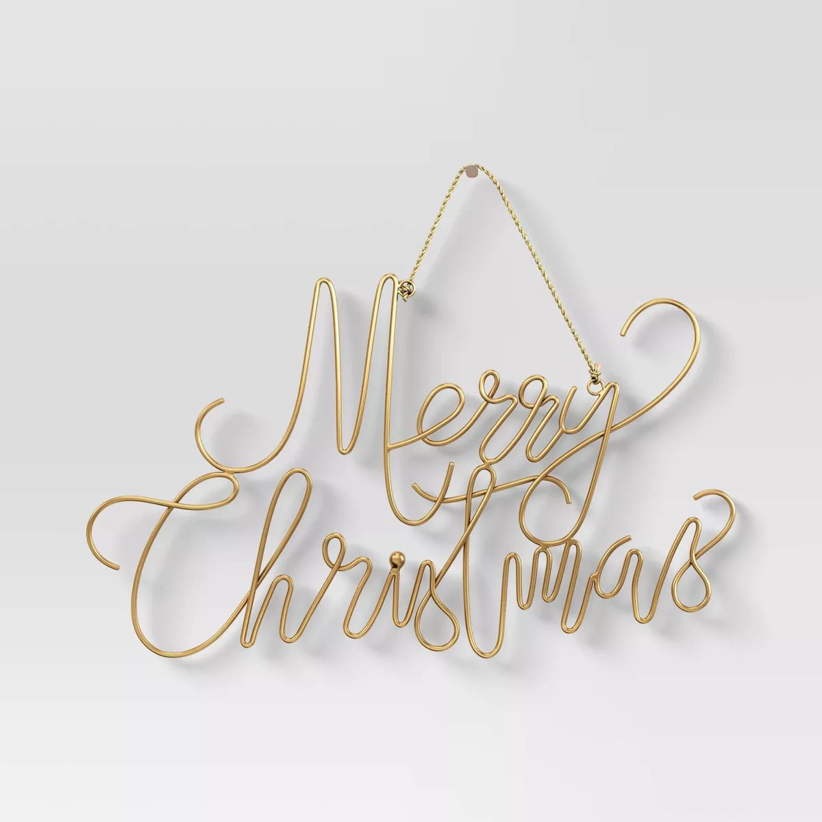 'Merry Christmas' Metal Wire Wall Décor - Wondershop™ | Target