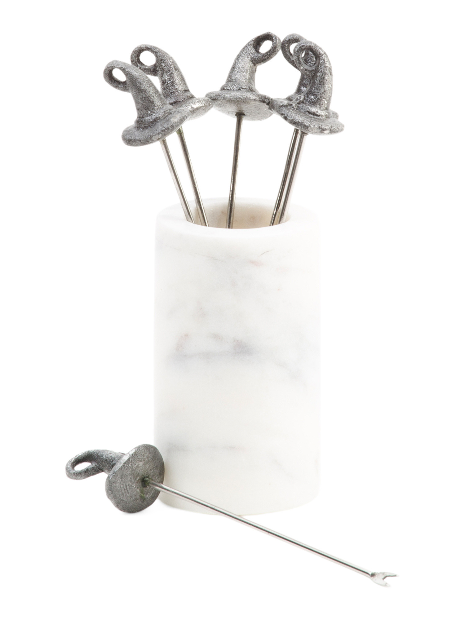 Set Of 6 Witch Hat Picks And Holder | Marshalls
