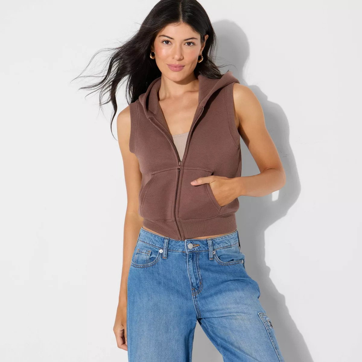 Women's Zip-Up Fleece Vest - Wild Fable™ | Target