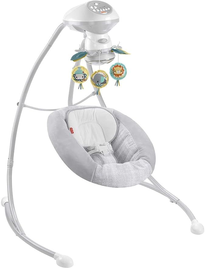 Fisher-Price Hearthstone Swing, dual motion baby swing seat with music, sounds, and motorized mob... | Amazon (US)