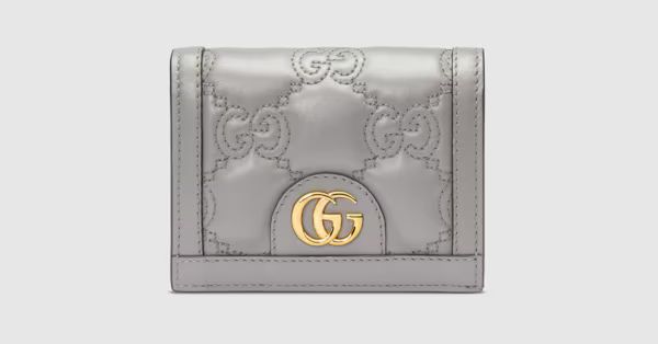 GG Matelassé card case wallet | Gucci (US)