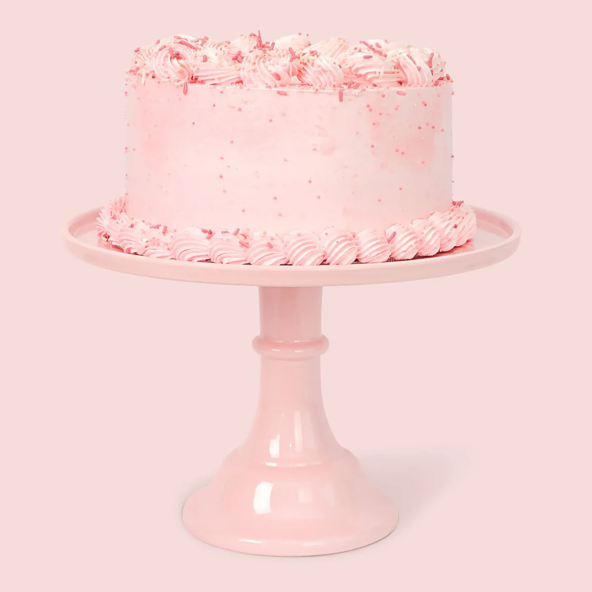 Melamine Cake Stand - Peony Pink | Ellie and Piper