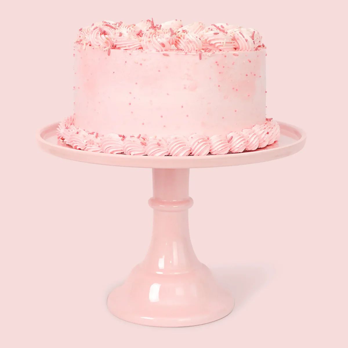 Melamine Cake Stand - Peony Pink | Ellie and Piper