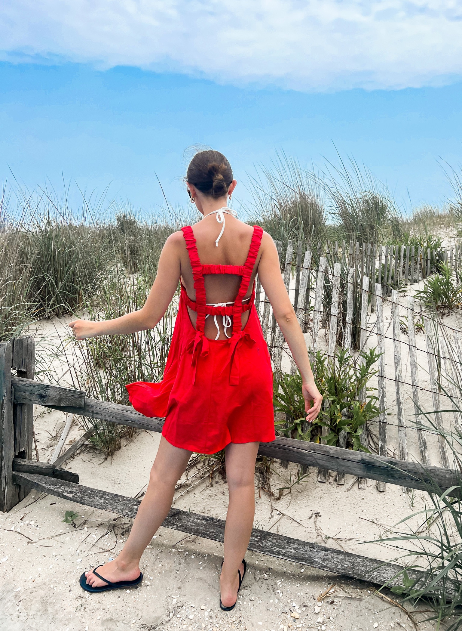 Cover up // red dress // Summer outfits // 4th of July // 

#LTKswim #LTKxAnthro #LTKFind