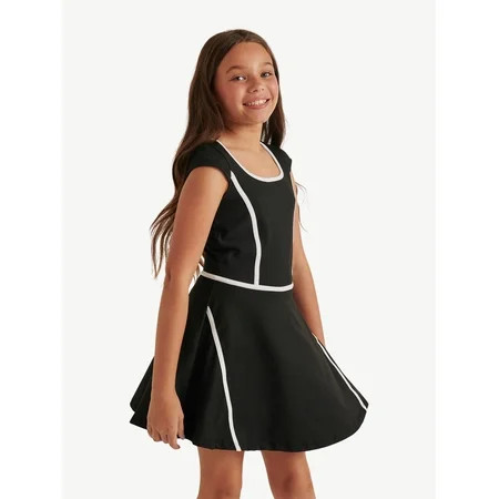 Justice Girl s Cap Sleeve Active Dress Sizes XS - XLP | Walmart (US)
