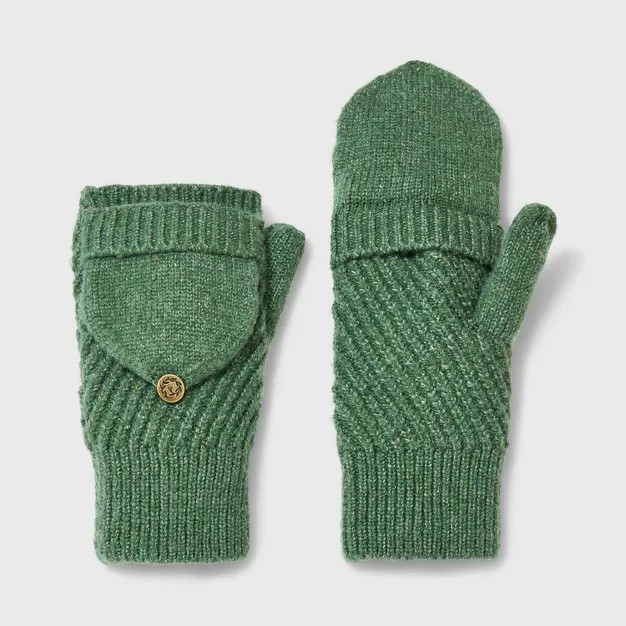 Women's Knit Flip Top Mittens - Universal Thread™ | Target