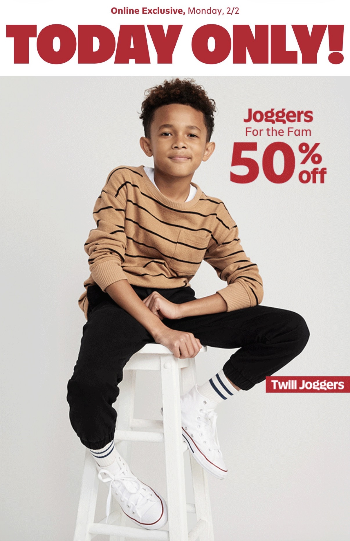 Comfort meets everyday style ✨
Old Navy’s deal of the day is 50% off joggers, and yes, there are great options for moms, dads, kids, and toddlers.
I linked my go to joggers on LTK.

#OldNavyStyle #JoggersForAll #AthleisureLooks #EverydayOutfits #LTKfashion #LTKfinds #LTKsale #ShoppingWithPriiincesss #AtlantaContentCreators

#LTKKids #LTKPlusSize #LTKSeasonal