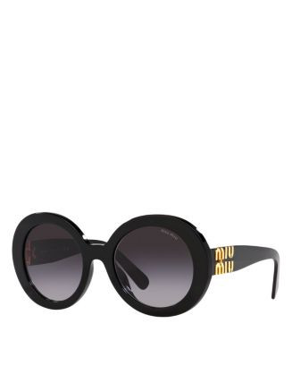 Round Sunglasses, 55mm | Bloomingdale's (US)