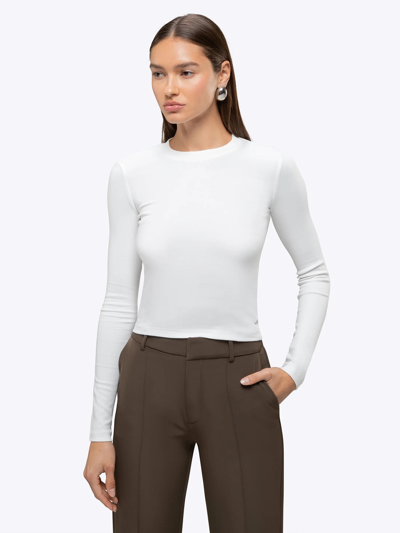 Long Sleeve Tomboy Tee | Cuts Clothing Inc.